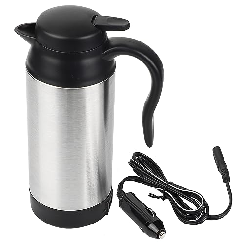 Auto -Elektrokessel, 750 Ml Edelstahl Kaffeee Tee Wasserheizung 12 V Halt Auto -Elektrokessel, 750 Ml Edelstahl Kaffeee Tee Wasserheizung 12 V Halt von Keenso