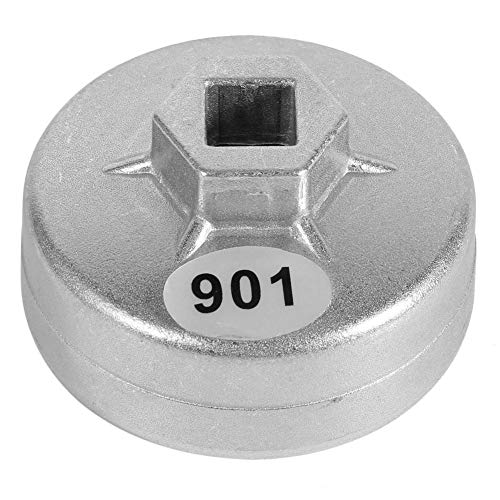 Auto Ölfilterschlüssel, Keenso 901 65mm 14 Flöten Aluminium Spin-On-Filter Filtergehäuse Ölfilterschlüssel Auto Enferner Tool von Keenso