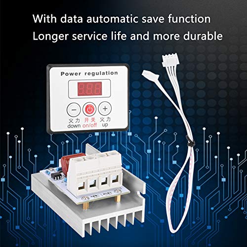 Keenso 10000W -Spannungsregler -Controller Leistungsfähig für Geräte und Kleine Fabriken von Keenso