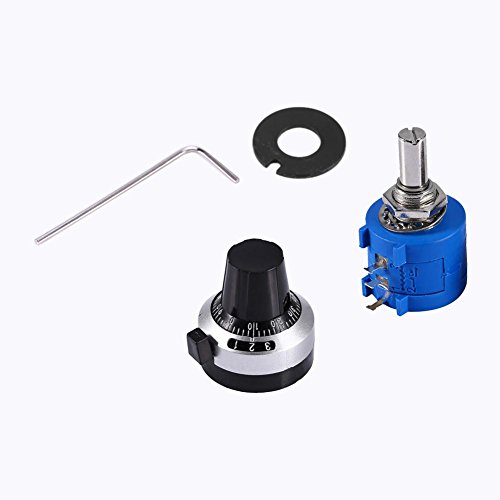 3590S-2-103L Potentiometer 10 K Ohm, Keenso Drehtopf mit Potentiometer 10 Präzision, Spule mit von Keenso