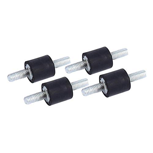 Keenso 4 stücke Stoßdämpfer Anti Vibration Gummi Isolator Halterungen Luftkompressor Pumpe Stoßdämpfer mit Schrauben (M3 8 * 8) Keenso 4 stücke Stoßdämpfer Anti Vibration Gummi Isolator Halterungen Luftkompressor Pumpe Stoßdämpfer mit Schrauben (M3 8 * 8) von Keenso