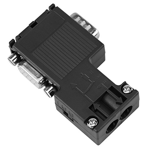 Keenso 90 ° -Programmierkabelschnittstelle Profibus-Steckverbinder Kompatible SPS 6ES7 972-0BB12-0XA0 mit DP-Kabelschnittstelle SPS -Zubehör PLC-Zubehör von Keenso