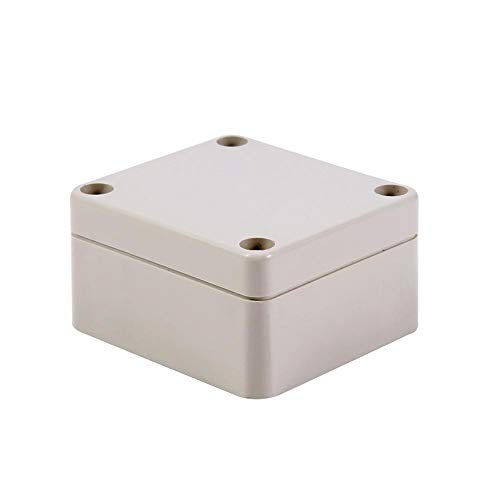 Keenso Aufputz Verteilerdose, Wasserdichte elektrische Anschlussdose IP66 Anschlussdosen Kabelverbinder ABS Kunststoff Projekt Box Gehäuse Abzweigdose(63 X 57 X 35mm) von Keenso