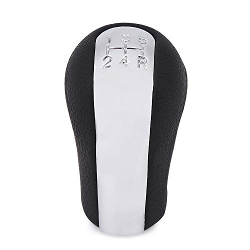 Keenso Auto Schaltknauf, Auto 5 Gang Schaltknauf PU-Leder Abdeckung + Handball Schaltknauf Ersatz für Avenuessis Yaris/Vitz 1998-2009 Keenso Auto Schaltknauf, Auto 5 Gang Schaltknauf PU-Leder Abdeckung + Handball Schaltknauf Ersatz für Avenuessis Yaris/Vitz 1998-2009 von Keenso