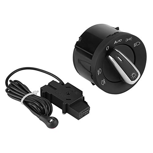 Keenso Auto Scheinwerfer Lichtmodul, Auto Scheinwerfer Lichtschalter und Sensor Modul Ersatz für MK5 Mk6, B6 3C Keenso Auto Scheinwerfer Lichtmodul, Auto Scheinwerfer Lichtschalter und Sensor Modul Ersatz für MK5 Mk6, B6 3C von Keenso