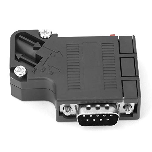 Keenso DP Profibus Stecker, 972-0BA41-0XA0 Adapter 6ES7972-0BA41-0XA0 35 ° Profibus Stecker Flammhemmendes ABS für Profibus von Keenso