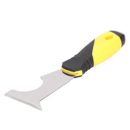 Keenso Edelstahl -Lackentferner -Schaber Schaber Werkzeug mit Schlupfgriff und Verdickter Schaufel/Flügel für Autokitt und Tägliche Reinigung (6,5 cm) von Keenso