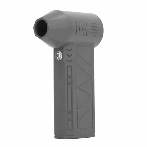 Keenso Elektrisches Gebläse Leistungsstarke 4 -Zahnrad -Kabel mit LED Licht Zum Reinigen von Computern Keyboards Haustierhaar, ABS Material (Gray) von Keenso