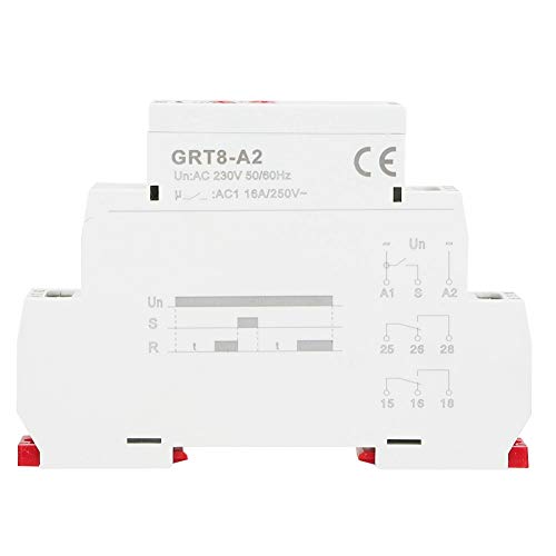 GRT8-A2 Automatisches Zeitrelais mit einphasiger Steuerung, industrielle Steuerung, Zeitschaltrelais mit einzigartiger Funktion (AC230 V) von Keenso