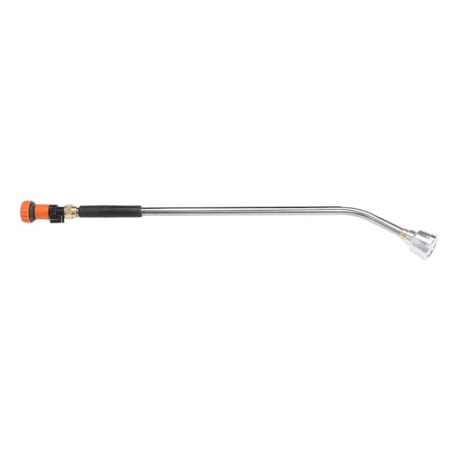 Keenso Gartenschlauch -Trolle Lange Schlauchdüsensprühgerät, Einfacher Druckschalter für die Reinigung der Autos und Gartenreinigung (90cm) von Keenso