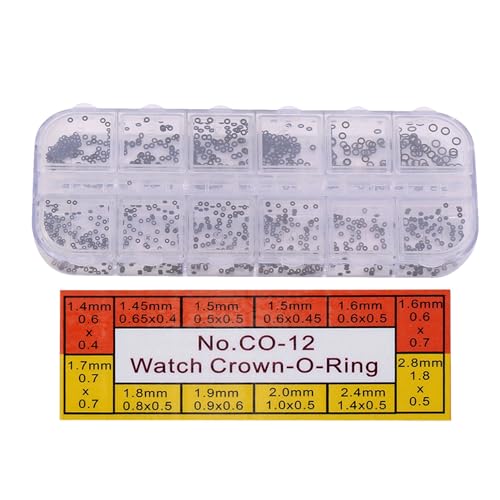Keenso Gummi -Uhren -Pakete mit 12 Größen DIY CROWN KIT für Siegel Keenso Gummi -Uhren -Pakete mit 12 Größen DIY CROWN KIT für Siegel von Keenso