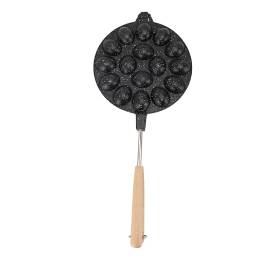 Keenso Heimbäckerei Elegant Oval Geformtes Aluminiumlegierung Cookie Formler 16 Loch Nicht -Stick -Backwerkzeug (Typ 1) von Keenso