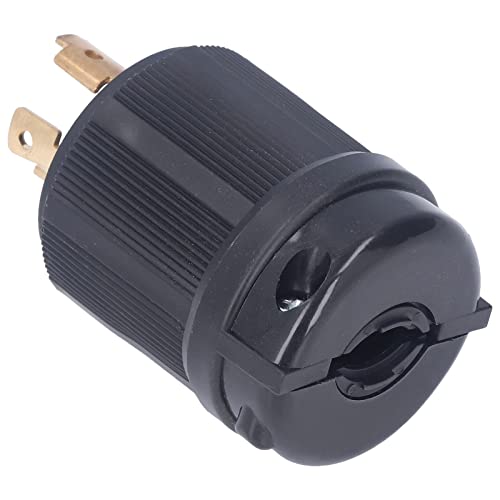 Keenso Industrielle Verriegelungsstopfen Langlebige Messing für Generatoren 30A 277 480V Herd - PA66 Plastic NEMA L19-30p für Trockner Keenso Industrielle Verriegelungsstopfen Langlebige Messing für Generatoren 30A 277 480V Herd - PA66 Plastic NEMA L19-30p für Trockner von Keenso
