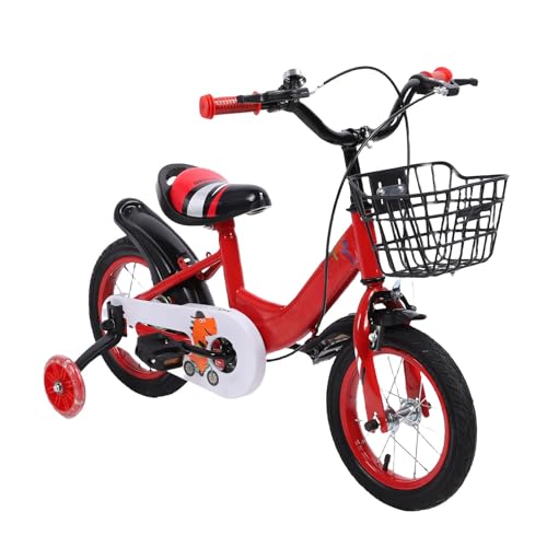 Keenso Kids Bike, 14 16 Zoll Fahrrad mit Trainingsrädern für 3+ Jahre Alt (14 Zoll) von Keenso