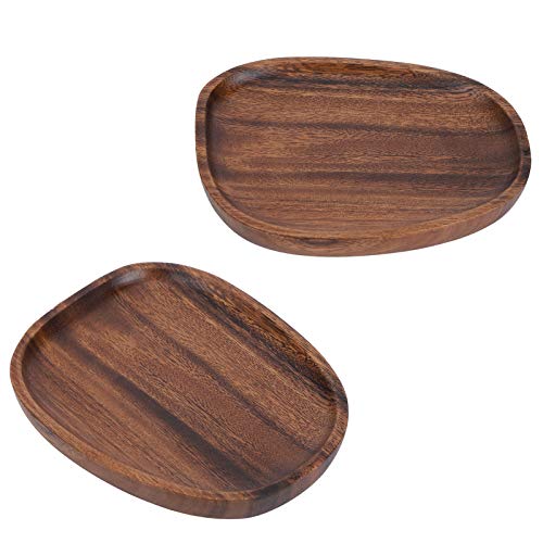 Keenso Küchenzubehör Einfache und Schöne Servicegewerkschaften Holzplatten und Obst, 1 X Holzplatte (#4) von Keenso