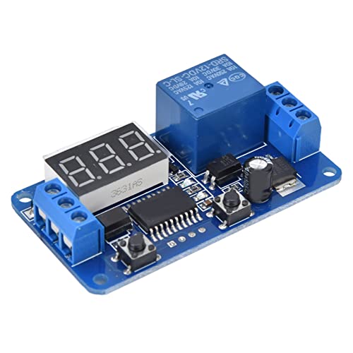 Keenso MCU -Steuerung Timer -Karte mit LED Anzeige für 12 V Zeitsteuerung Gute Leistung, Sicherer Betrieb Cycle Timer Switch Modul von Keenso