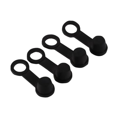 Keenso Motorrad Bremssattel Entlüftungsnippel Staubkappen, 4 Stück 8mm Motorrad Bremssattel Nippel Staubkappen Gummi Entlüftungsnippel Abdeckung Keenso Motorrad Bremssattel Entlüftungsnippel Staubkappen, 4 Stück 8mm Motorrad Bremssattel Nippel Staubkappen Gummi Entlüftungsnippel Abdeckung von Keenso