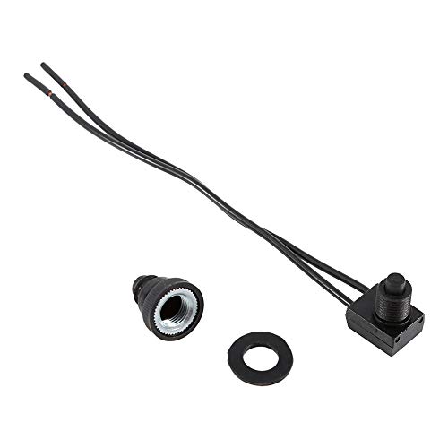 Keenso Motorrad Druckknopf, 5 Stücke 12V Wasserdichte Druckknopf Ein-Aus-Schalter für Motorrad Auto Keenso Motorrad Druckknopf, 5 Stücke 12V Wasserdichte Druckknopf Ein-Aus-Schalter für Motorrad Auto von Keenso