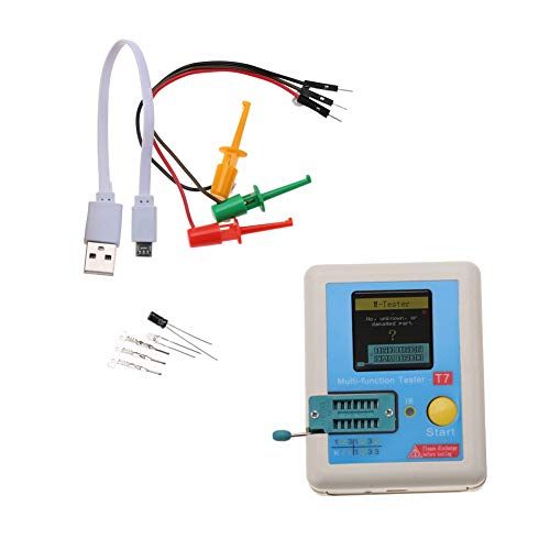 Keenso Multifunktions -T7 -Transistor Tester mit Vollem Farbgrafikbildschirm für Infrarot Dekodierung und Wellenformbildschirm von Keenso