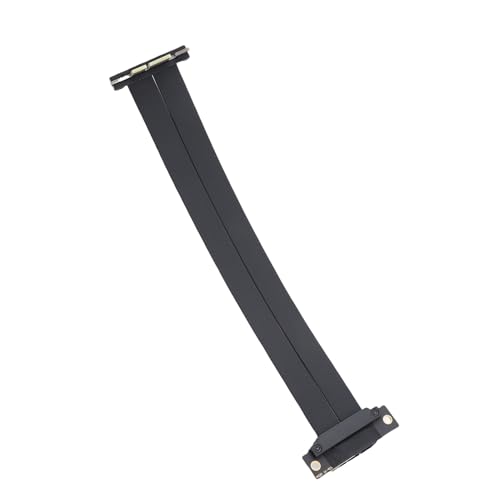 Keenso PCIe 4.0 X1 -Erweiterungskabel für Zuverlässige Übertragungsraten, Breite Kompatibilität mit Verschiedenen PCIe -Karten, Ergänzung zu Ihrem Server Setup (20 cm) von Keenso