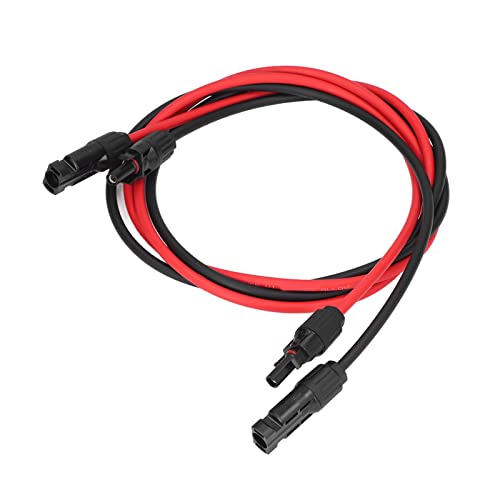 Keenso Solar-Verlängerungskabel-Kabel-PPO für die Stromerzeugung, Zuverlässig, Baustellen und Mehr 2-Pack (#1) von Keenso
