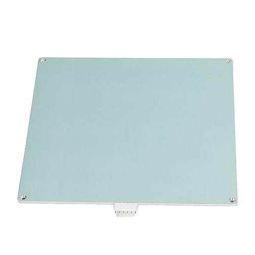 Keenso Stabile Leistung 3D -Drucker -Aluminiumplatte mit Integriertem Design für A8 A6 A2 Modelle, 220 X 220 X 3 Mm, Goldbeschichtung, Schraube Enthalten von Keenso