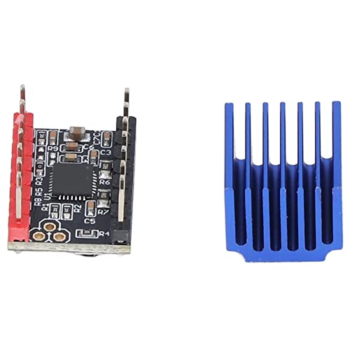 Keenso THMC2209 mit Hoher Empfindlichkeitsschrittmotor -Treibermodul mit Kühlkörper für 3D -Drucker, Geräuschloser Betrieb, Unterstützt den UART Modus, Geeignet für Enthusiasten und Ingenieure von Keenso