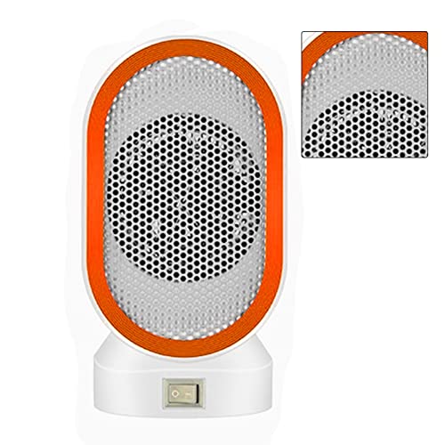 Keenso Tragbare Mini -Elektroheizung, Platz Sparende Überhitzungsschutzheizung für Heimtisch, PPS -Material (EU -Stecker 220 V) von Keenso