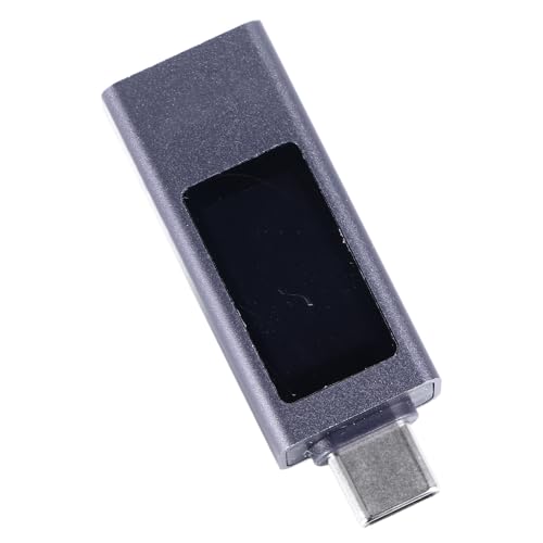 Keenso Typ C Multimeter High Curr Current 12A USB C Tester Power Messgerät für Telefonladung, Kompakt und Tragbar von Keenso