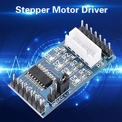 Keenso ULN2003 Stepper Motor Triver Board Modul 5PCs, Effizienter Verbindung, 4-Wege-Signalanzeige, Geeignet für 28BYJ-48-Motor, 5-12 V Netzt von Keenso