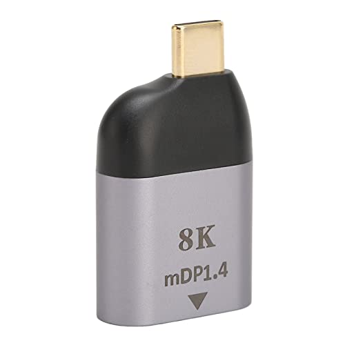 Keenso USB C -Männer - Adapter Kleiner und Langlebiger 8K 60 Hz USB Typ C ILA DisplayPort PC von Keenso