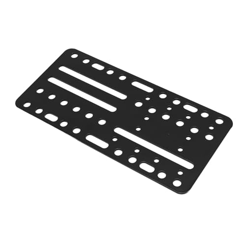 Keenso USB -Handbremshalterplatte Universal Präzise Einstellbare Halterung für SIM Racing Shifter Kompatibler /27/29 für Treibende Kraftschieber, Edelstahlschwarz von Keenso