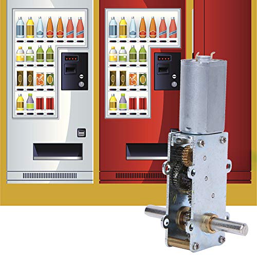 Keenso WGF180-55 Getriebemotor High Torsion für Elektrische Vorhänge 12 V 0,5A Display Ständer für Handwerksprojekte (12V13 Umdrehung) von Keenso