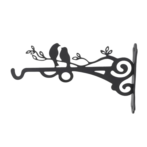 Keenso Wandpflanze Hanging Haken Attraktiv und Funktioneller Schwerer Eisenhaken für Winduhr Blütenkorb, Starke Unterstützung, Festes Design, Multifunktional Keenso Wandpflanze Hanging Haken Attraktiv und Funktioneller Schwerer Eisenhaken für Winduhr Blütenkorb, Starke Unterstützung, Festes Design, Multifunktional von Keenso