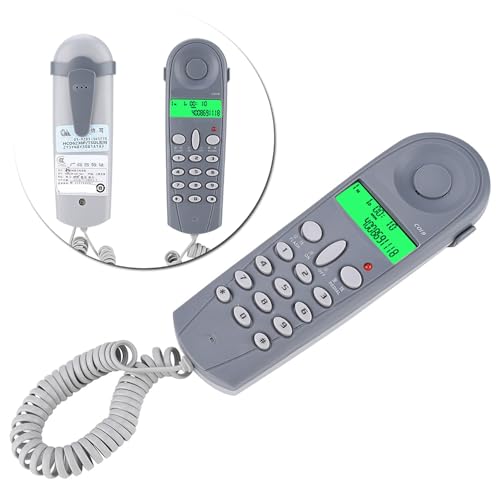 Keenso Wired Telefontester Handy Line Check -Tool für die Schnelle Diagnoseabreen -Wireciving Funktion, die Letzte Set Gewählte Nummer Redial Funktionen, Geeignet für Hausbesitzer und DIY von Keenso