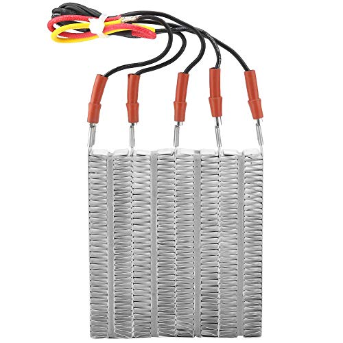 Keramischer Lufterhitzer 220V 1500W Elektrischer Keramischer Lufterhitzer Heizelement Luft Heizung Sicherheit Betrieb Einfach Allzweck (带引线) Elektrisch Und Elektronisch von Keenso