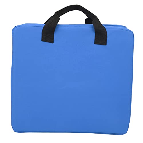 Klappstuhlkissen, Outdoor-Stuhl mit Rückenlehne, Faltbarer Kissenstuhl, Outdoor-Klappstuhl, Klappbarer Strandstuhl für Stadion und Strand (Blau) von Keenso
