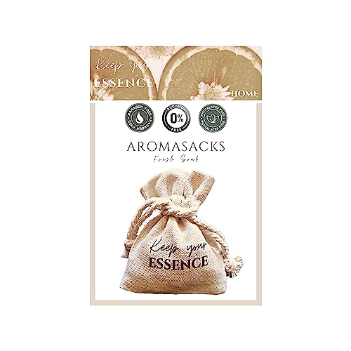 Aromasacks Home - Lufterfrischer für Schränke und Schubladen. Fruchtiges und erfrischendes Aroma. Bis zu 8 Wochen. Duftsäckchen mit aromatischen Perlen 0% Alkohol. Fresh Soul Aromasacks Home - Lufterfrischer für Schränke und Schubladen. Fruchtiges und erfrischendes Aroma. Bis zu 8 Wochen. Duftsäckchen mit aromatischen Perlen 0% Alkohol. Fresh Soul von Keep Your Essence