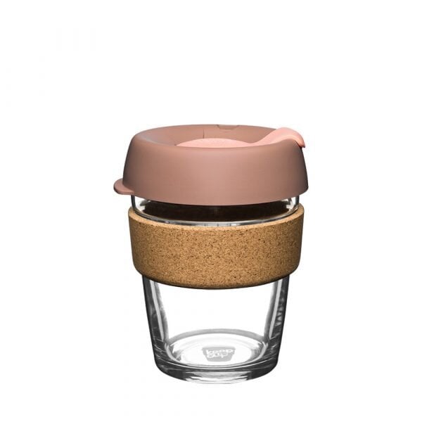 KeepCup Coffee to go Becher aus Glas mit Grifffläche aus Kork - Limited Edition - Medium 340ml von KeepCup