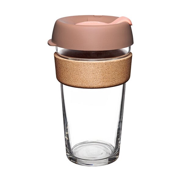 KeepCup L - BREW CORK – Coffee to go Becher aus Glas mit Korkband - 454ml von KeepCup