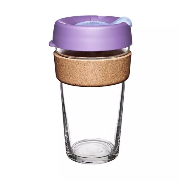 KeepCup L - BREW CORK – Coffee to go Becher aus Glas mit Korkband - 454ml von KeepCup