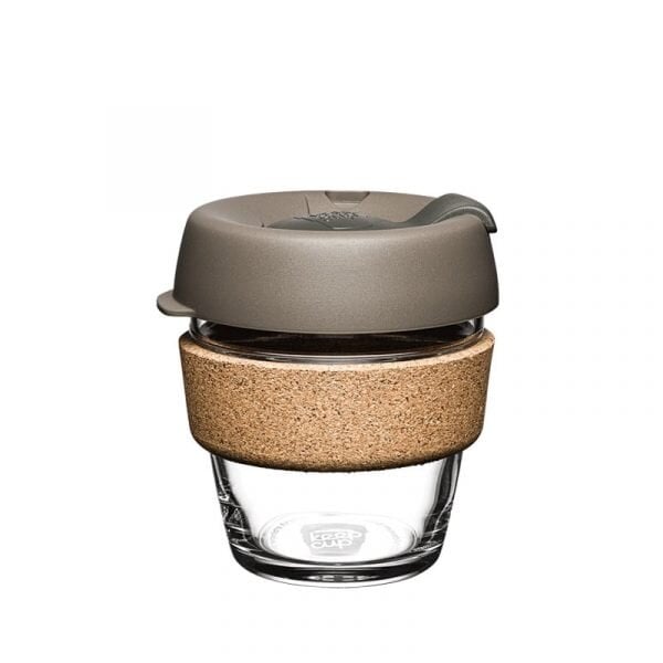 KeepCup XS - BREW CORK – Coffee to go Becher aus Glas mit Korkband - 177ml / 6oz von KeepCup