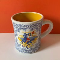 Cowgirl Diner Becher Steingut Kaffeebecher, 12 Oz Cowgirl Diner Becher Steingut Kaffeebecher, 12 Oz von KeepTheFaye