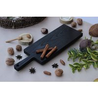 Servierbrett Ausbrennholz Schwarz Schneidebrett Custom Für Geschenk Vatertag Charcuterie Brett Brotbrett Servierbrett Ausbrennholz Schwarz Schneidebrett Custom Für Geschenk Vatertag Charcuterie Brett Brotbrett von KeeperWOOD