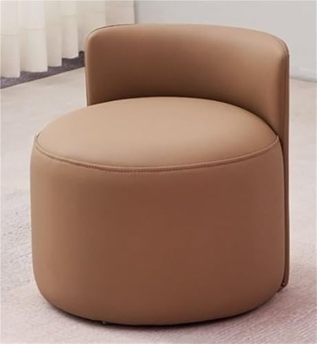KeephenEU Rundem Rückenlehne gepolsterte Waschtischhocker mit Fußruhe und Aufbewahrung Multifunktional Couchtisch Fußboden Puf -Sitz für Schlafsaal Schlafzimmer Braune Farboption Innovate KeephenEU Rundem Rückenlehne gepolsterte Waschtischhocker mit Fußruhe und Aufbewahrung Multifunktional Couchtisch Fußboden Puf -Sitz für Schlafsaal Schlafzimmer Braune Farboption Innovate von KeephenEU