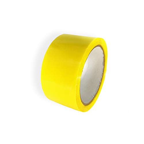 Klebeband, 48 mm x 66 m, Allzweck aus Polypropylen Paketband (Gelb, 1) von Keephot