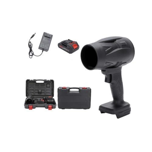 Handheld Powerful Dryer for Car Dust Cleaning,130000RPM Mini Jet Dry Blower,Staubbläser,Druckluft Duster,Bürstenloses Schneefräse,Elektrische Staubgebläse Luftbläser zum Wegblasen von Laub (1Batterie) von Keeplus