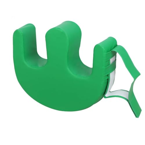Keeplus Elderly Anti-Pressure Easy Roller Pillow, Patient Drehen Gerät U-förmigen Kissen PU-Leder Patienten Shift Pflege-Tool, Drehvorrichtung für Patienten, Drehhilfe für Ältere Menschen (Grün) von Keeplus