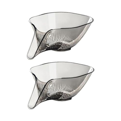 Multi-Functional Drain Basket, Drainage Basket Funnel,Gemüse/Obst Sieb,Multifunktionaler Drain Korb,Seiher Sieb,Drainage Korb Trichter,Küchensieb Abwaschschüssel von Nudeln,Obst,Gemüse (2PCS, B) von Keeplus