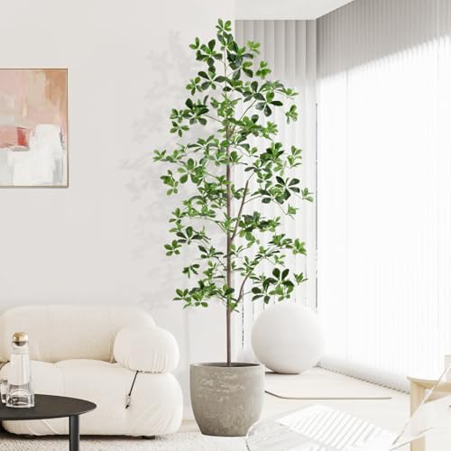 Keeplush Künstlicher Olivenbaum 180cm, Künstliche Pflanzen Groß Olivenbaum Künstlich mit 945 Blättern, Kunstbaum wie echt für Wohnzimmer, Schlafzimmer Drinnen Dekoration von Keeplush